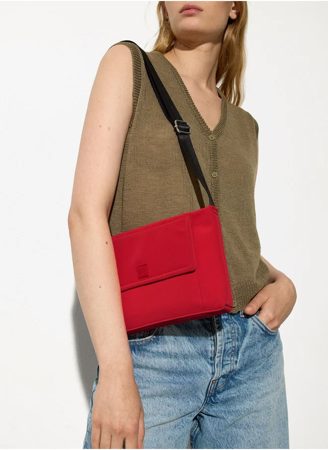 PARFOIS Crossbody Bag With Outer Pocket