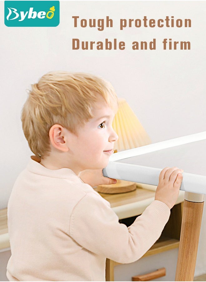 Bybeo - Baby Proofing Edge and Corner Guard Protector Set For Furniture Or Tables, 4m Edges & 4 Foam Corners - Image 1