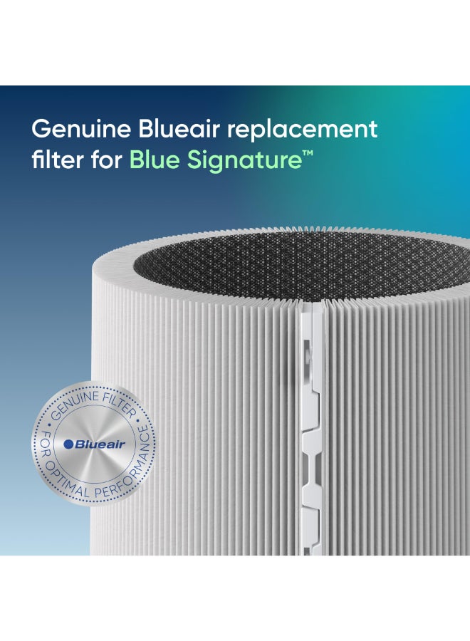 Blueair فلتر بديل كبير أزرق 4.0، فلتر HEPA لجزيئات + كربون + OdorFence، بديل أصلي لسلسلة أزرق 4.0، يزيل 99.97% من الجزيئات المحمولة في الهواء، استخدام لمدة 6-9 أشهر - Image 3