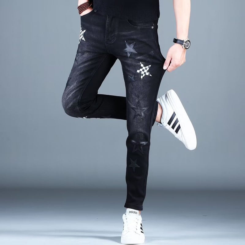 Unisex Classic Denim Jeans Loose Fit Daily Outdoor Wear - Image 3
