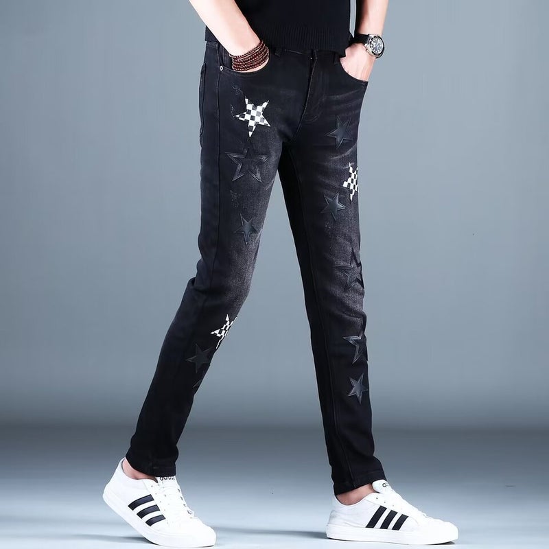 Unisex Classic Denim Jeans Loose Fit Daily Outdoor Wear - Image 4