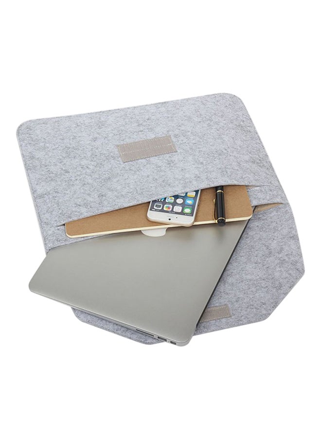 Protective Sleeve For Apple MacBook Air 11.6 u0026 12 Inch Light Grey - Image 3