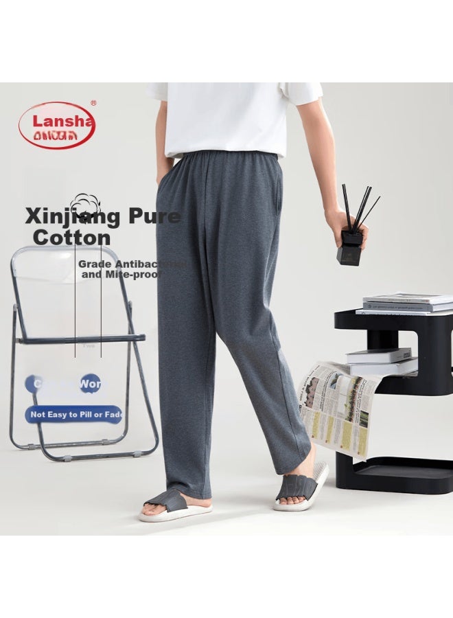 LANG SHA Langsha Men's Pajama Pants, Autumn And Winter Long Pants, Large Size, Suitable For Outdoor Wear, Casual Loungewear - Image 3