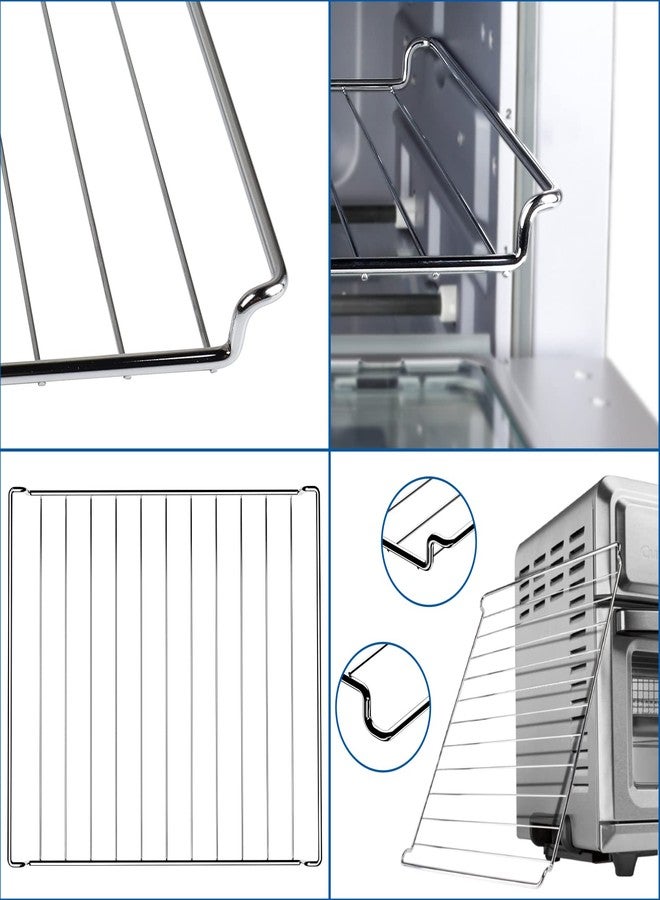 TOBEFORT Oven Rack Replacement for Cuisinart TOA-60 TOA-65 Air Fryer Convection Toaster Oven, Dishwasher Safe Air Fryer Wire Rack for Oven Cooking, 12.4" x 11" Cooking Rack & Cooling Rack - Image 5