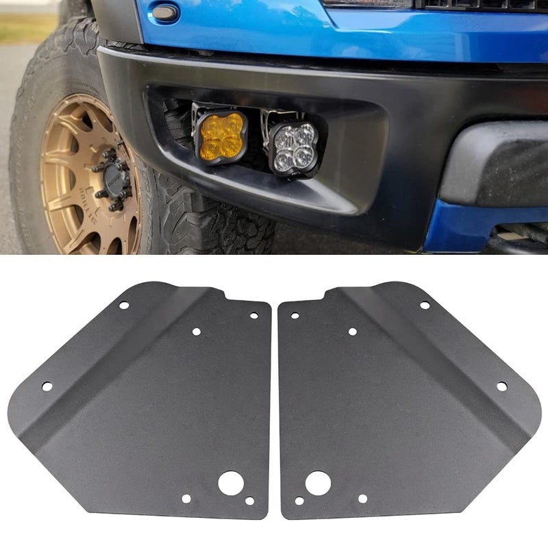 NORTHYUN Fog Light Mounting Bracket Hidden Front Bumper Cube Side Light Replacement Mount Bracket Compatible with Ford F150 Raptor 20102014