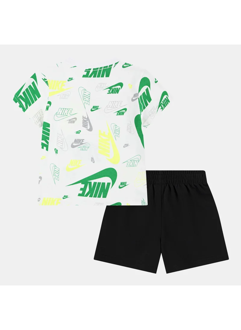 Nike Kids' Sportswear Printed T-Shirt and Shorts