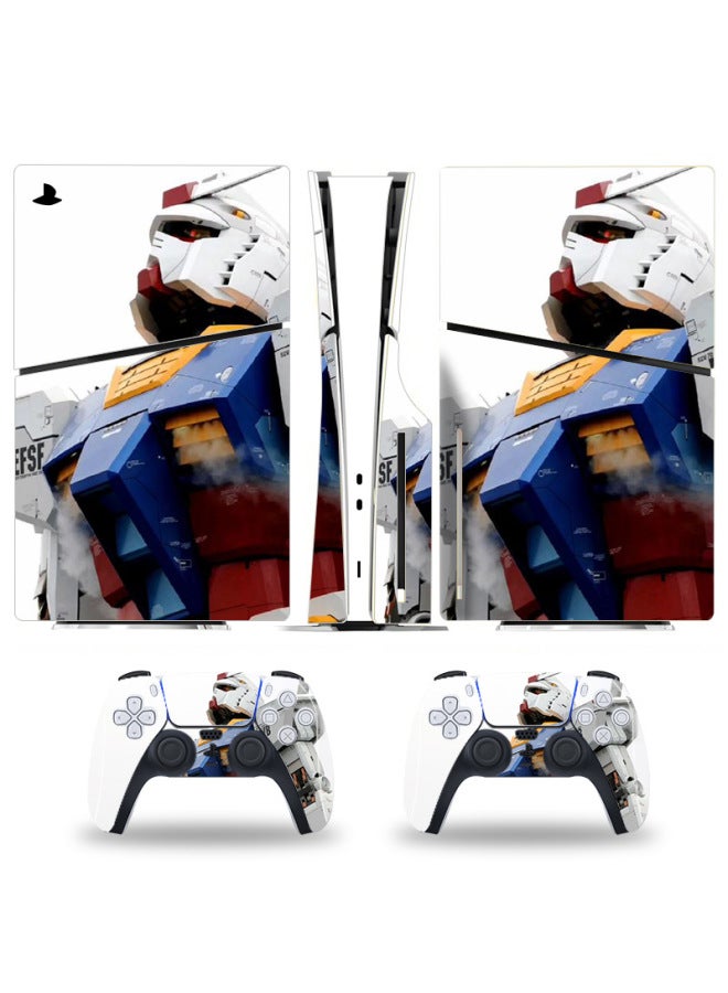 Loquat PS5slim Optical Drive Version PS5SLIM Digital Version Pain Sticker PlayStation5 Game Machine Frosted Handle Sticker-Color:Ps5slim Optical Drive--02 - Image 4