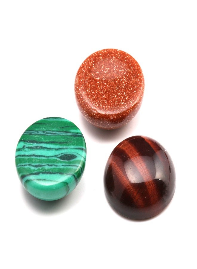 Zotoone 4 mm Cabochon Beads for Jewelry Making Crystal Quartz Natural Stone Round Random Color CAB Cabochon Beads Handmake DIY for Jewelry Making Diameter 4 MM (20pcs) - Image 5