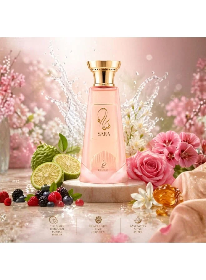 Khadlaj Perfumes  KHADLAJ PERFUMES SARA 100 ML EDP SPRAY FOR WOMEN for Women | Best Price UAE