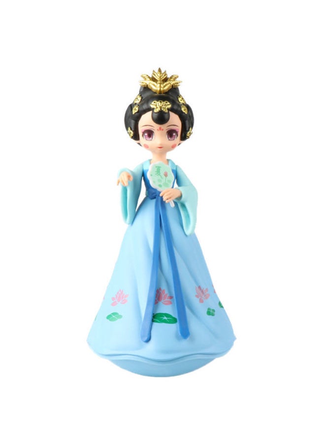 Xi'an Datang Tumbler Little Sister Cartoon Creative Home Doll Doll Ornaments Shaanxi Tourism Souvenirs-Color:Winter-Pink-Specifications:Trumpet  - Image 5