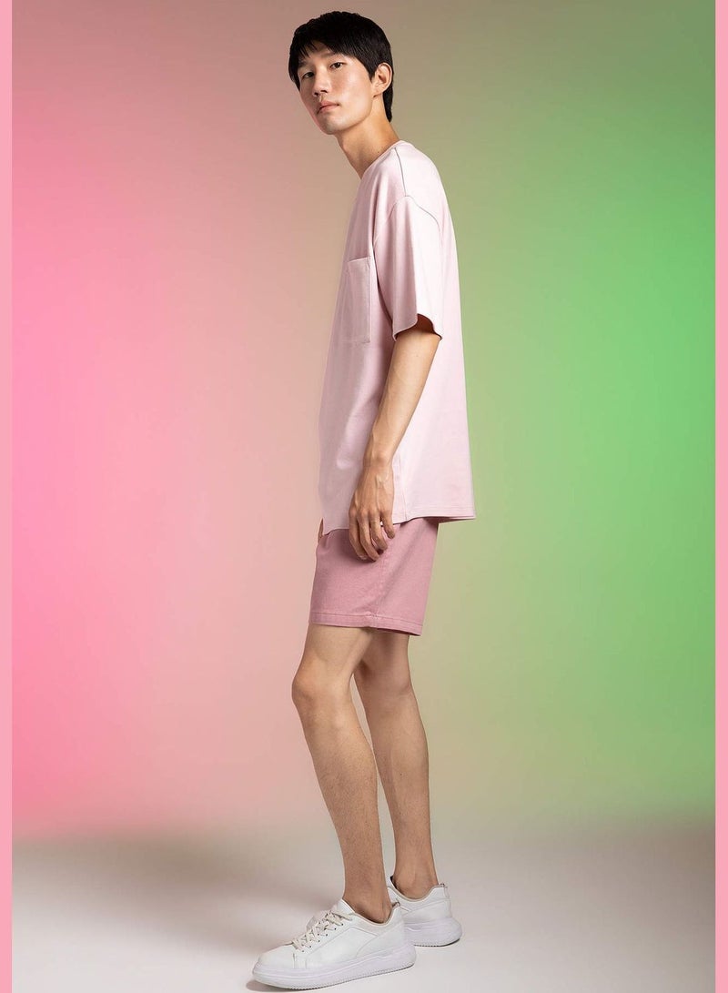 DeFacto Man Regular Fit Woven Bottom Woven Bermuda  - Image 3