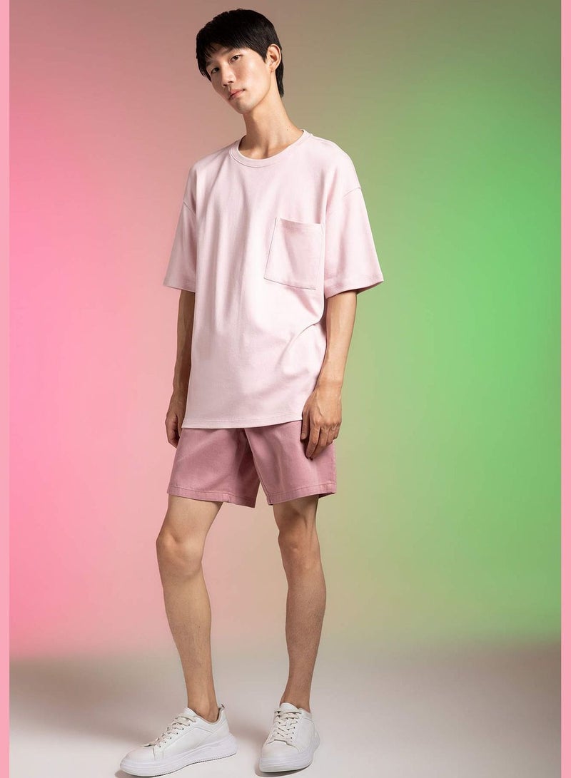 DeFacto Man Regular Fit Woven Bottom Woven Bermuda  - Image 2
