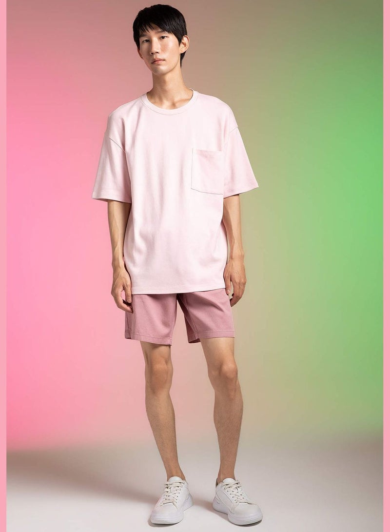 DeFacto Man Regular Fit Woven Bottom Woven Bermuda  - Image 1