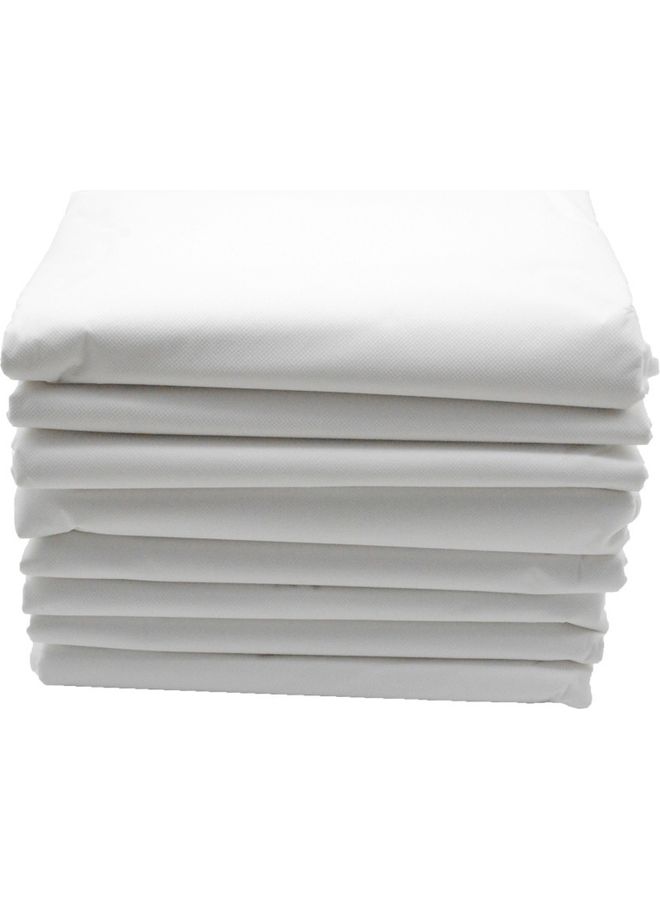 NIBEMINENT 50-Piece Disposable Coverlet Set Combination White 100x200cm - Image 1