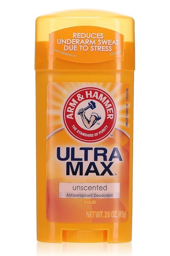 Arm & Hammer Unscented Antiperspirant Deodorant 73g - Image 1