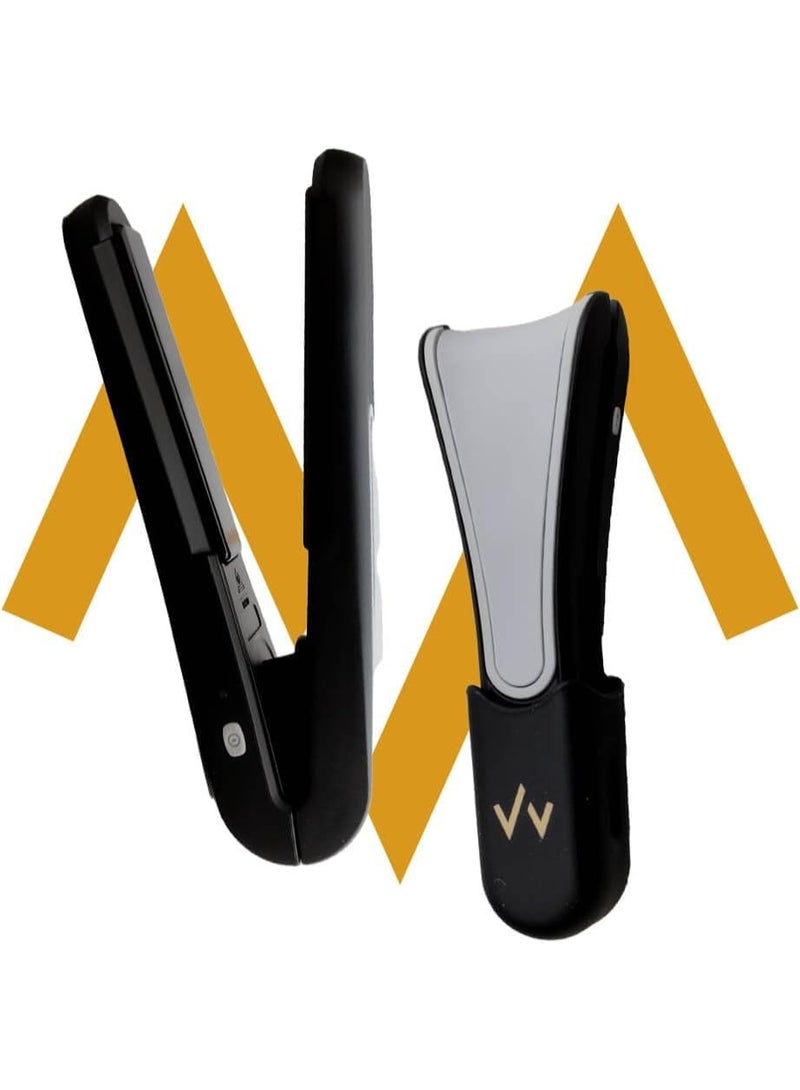 7MD Portable Mini Hair Iron, Cordless Hair Straightener, Fast Heating, Type-C Rechargeable, Travel Hair Styler, Small Lightweight Compact, Quick Hair Styling, Easy Touch-Ups Anywhere - Image 1