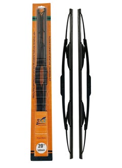 3XR Car Wiper Blades 20" 500mm Professional Grade 2 Pcs Set Car Wiper Blades  - Image 1
