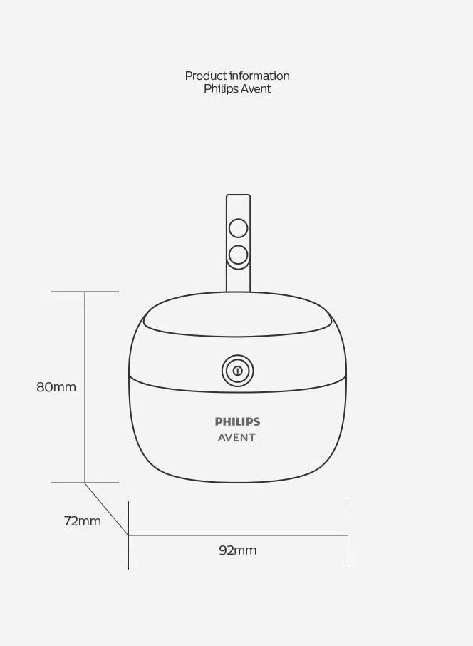 Philips Portable UVC Sterilizer | 99.99% Germ Killing | 125g Lightweight Design | USB-C Rechargeable - Image 3