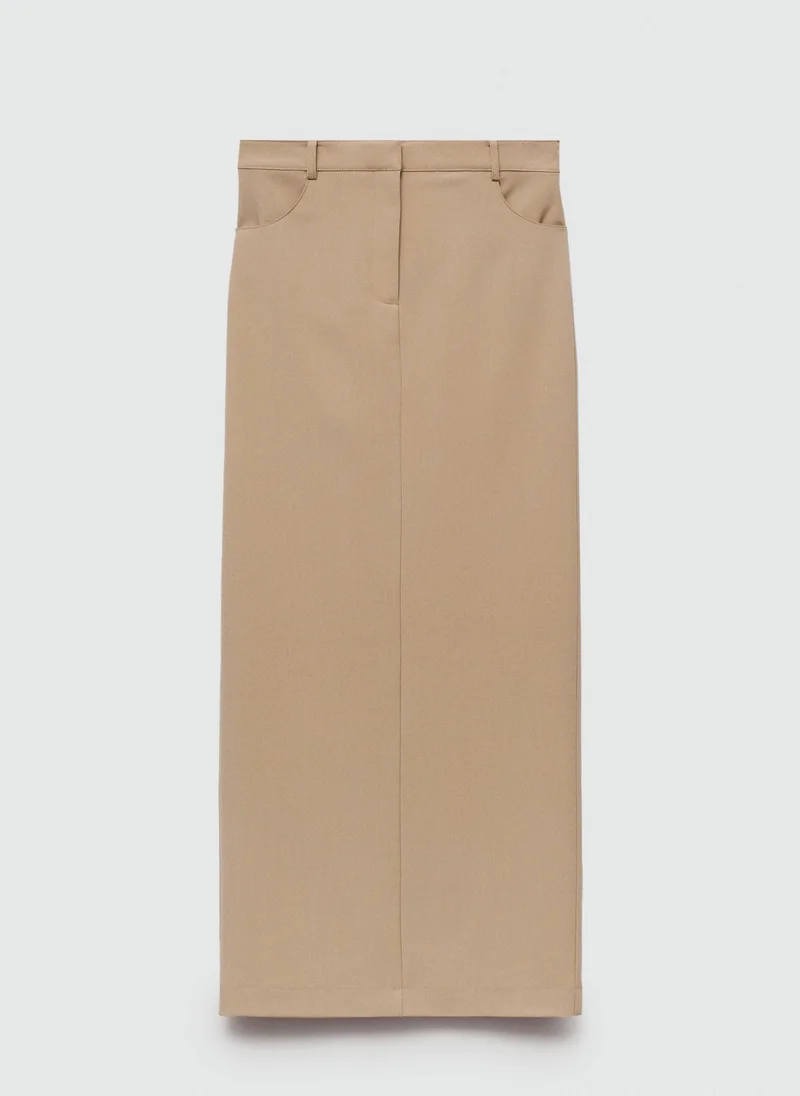 مانجو Long Pencil Skirt