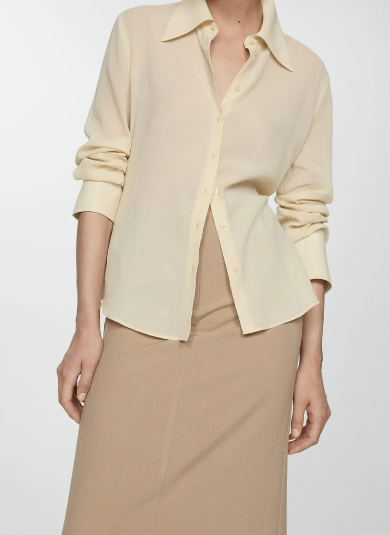 مانجو Long Pencil Skirt