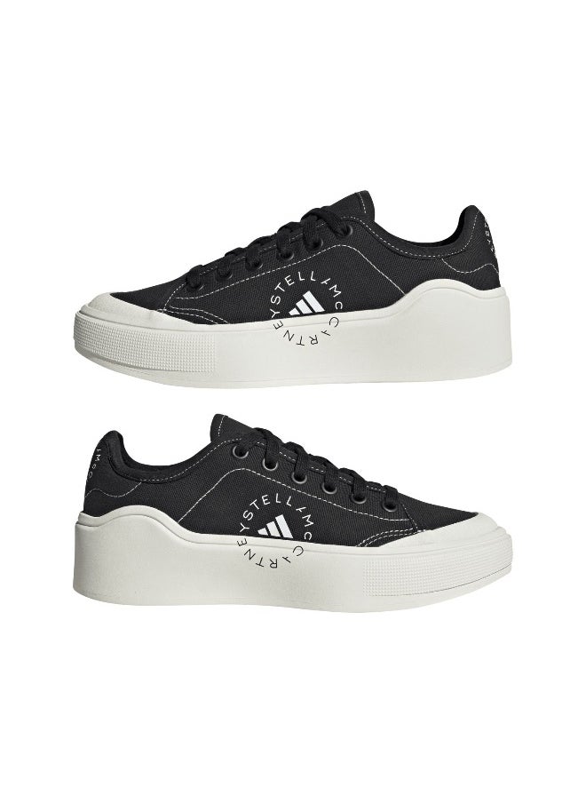 Adidas Adidas Asmc Court Cotton Black Training Shoes For Unisex 3.5  - Image 1