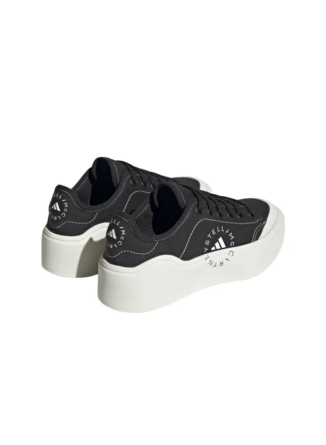 adidas أحذية تدريب قطنية سوداء ASMC Court للجنسين مقاس 3.5