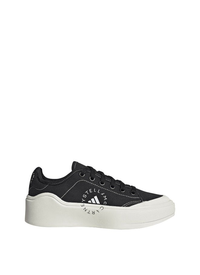Adidas Adidas Asmc Court Cotton Black Training Shoes For Unisex 3.5  - Image 2