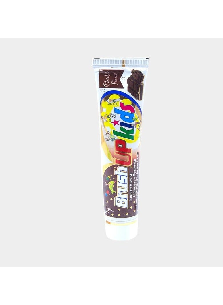 Brush Up Toothpaste for Kids – Chocolate Flavor – 70g - Image 3
