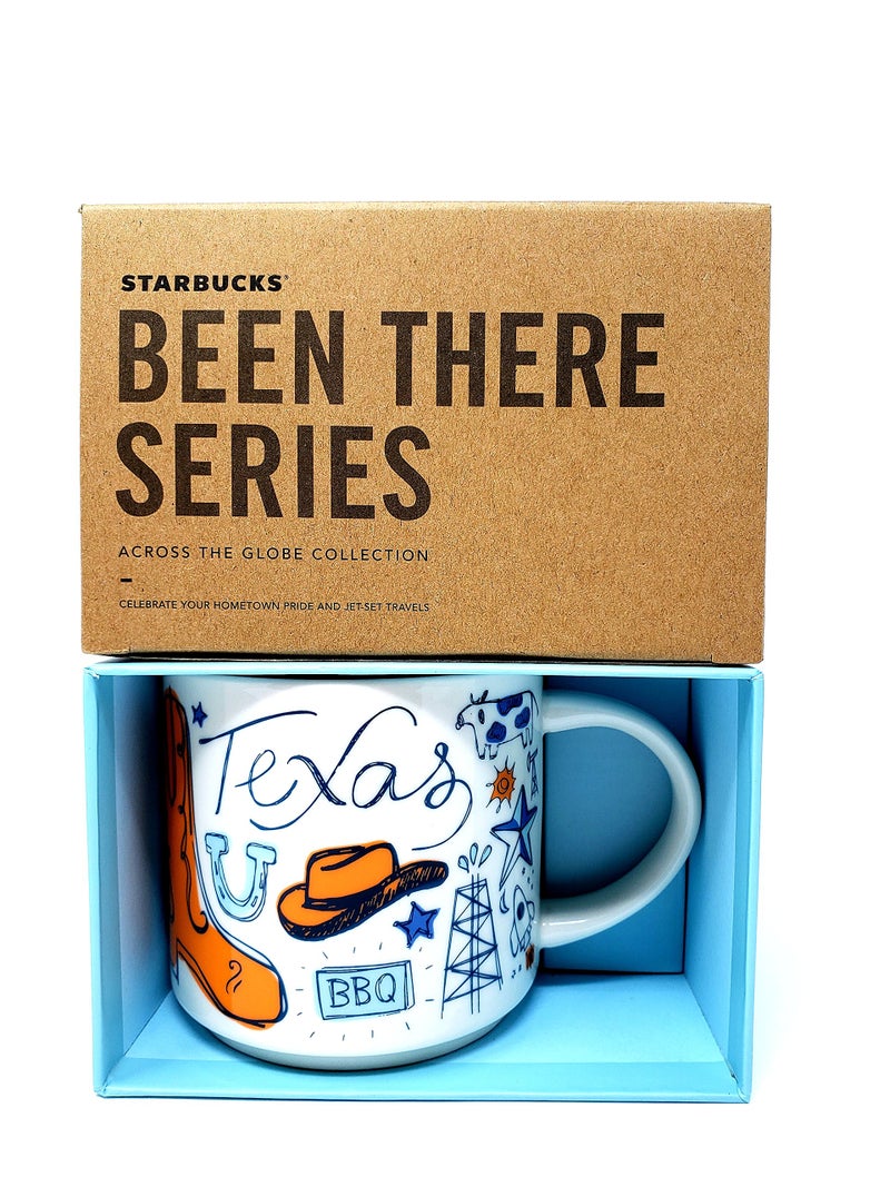 Starbucks Texas Coffee Mug, Been There Series Across The Globe Collection - Image 1