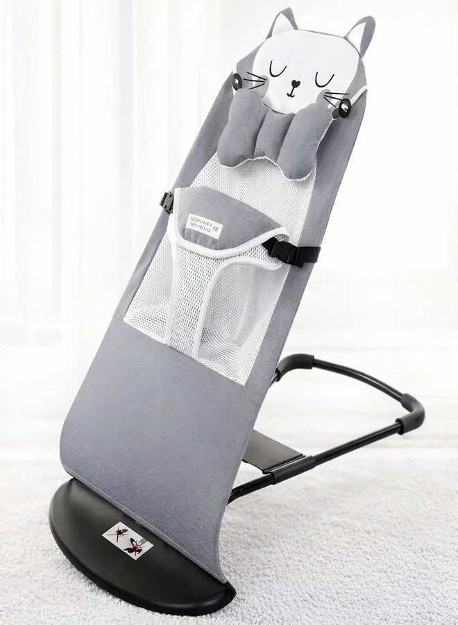 F4FIVE Infant Baby Bouncer & Rocking Chair | Foldable Reclining Baby Sleeping & Swing Seat with Ergonomic Design & Soothing Vibration | Lightweight Portable Baby Bouncy Chair (Up to 10 Kg) - Image 1