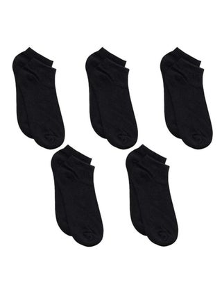 5 Pack Socks For Women Black Ankle Socks No Show Casual Soft Cotton Socks Soft Low Cut Socks - view 2