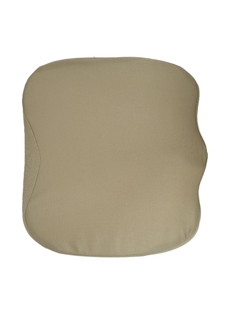 3 اكس ار وسادة مقعد عالية الجودة ، وسادة مقعد مبطنة من إسفنج الذاكرة لكرسي السيارة والمكتب المنزلي ، قطعة واحدة بيج - Image 4