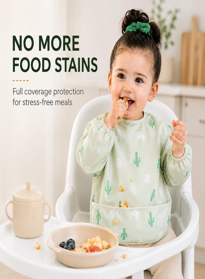 ANGORA BRANDS Silicone Baby Bib for Toddlers & Infants - 100% Food-Grade Waterproof Bib with Deep Food Catcher Pocket - Adjustable, Easy Clean & Dishwasher Safe - Image 3
