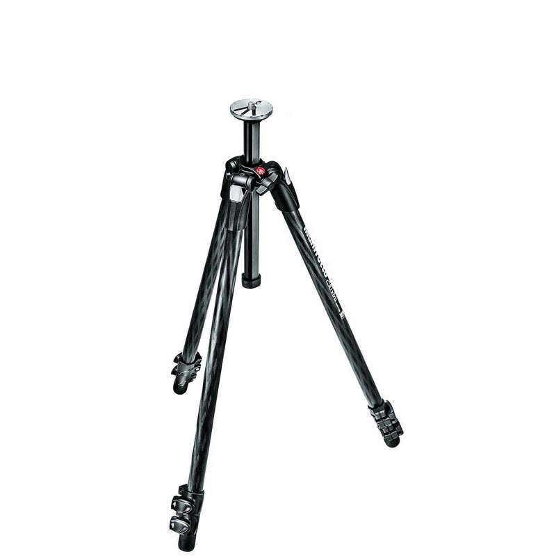 Manfrotto 290 XTRA CARBON Carbon fiber 3 section tripod MT290XTC3 - Image 1