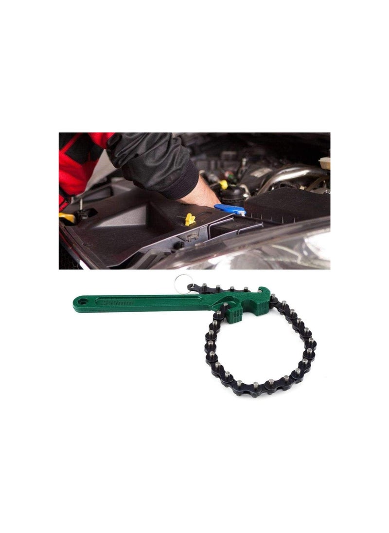 Generic - Car Chain Type Oil Fuel Filter Wrench Spanner Removal Tool(12 inch) - Image 1