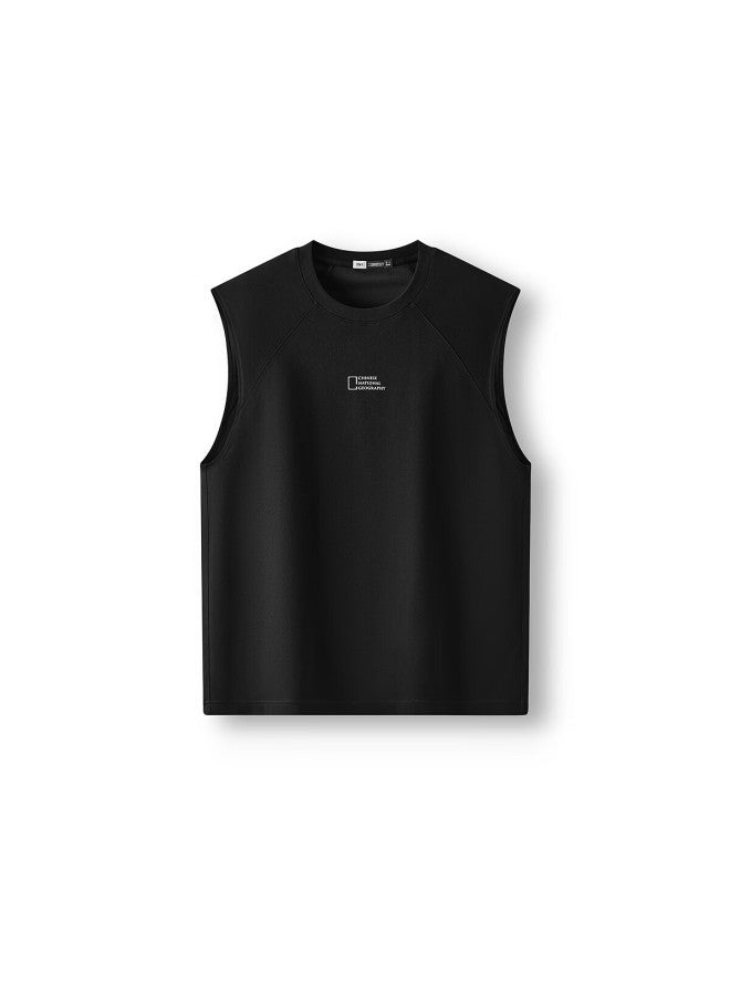 Semir Geography Series Collaboration Men's Summer Moisture-wicking Quick-dry Loose Knit Fashion Vest 101325102102 - Image 3
