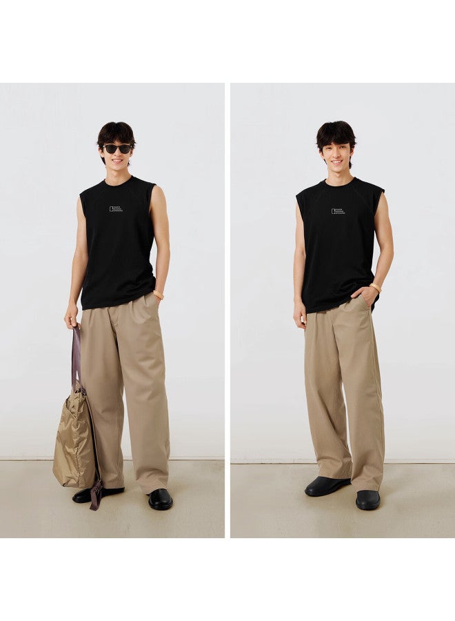 Semir Geography Series Collaboration Men's Summer Moisture-wicking Quick-dry Loose Knit Fashion Vest 101325102102 - Image 2