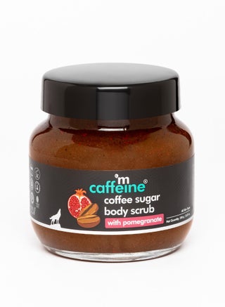 mCaffeine Coffee Sugar Body Scrub with Pomegranate for Gentle Exfoliation & Smoothening | Reduces Dead Skin, Tan & Scars | Fresh Pomegranate Aroma | Ultra Fine Scrub for Men & Women - 250g - pzsku/ZF595E6454CEDA1344B30Z/45/1743841713/381deec7-fcf2-41da-81af-3d477a7e834d