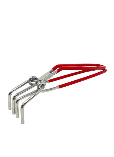 HAZEL Stainless Steel Pakad Tongs for Kitchen | Sturay Pakkad, Chimta Utensil Holder Kitchen Tools (Pakkad)