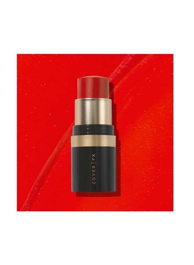COVER FX Correct Stick Lightweight Concealer & Longlasting Color Corrector For Neutralizing Discoloration & Darkness For All Skin Tones Flame  - Image 1