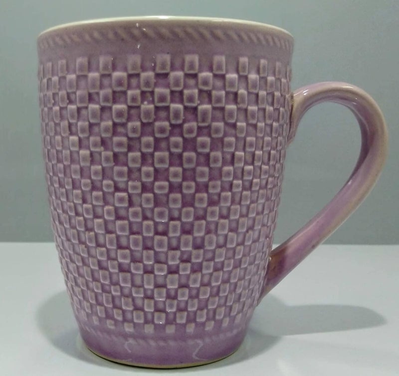 Kittens KITTENS Ceramic Coffee Mug Set of 4 Made with Food Grade Material Handcrafted and Handpainted Design Mugs for Daily Uses 150ml Purple Color - Image 3