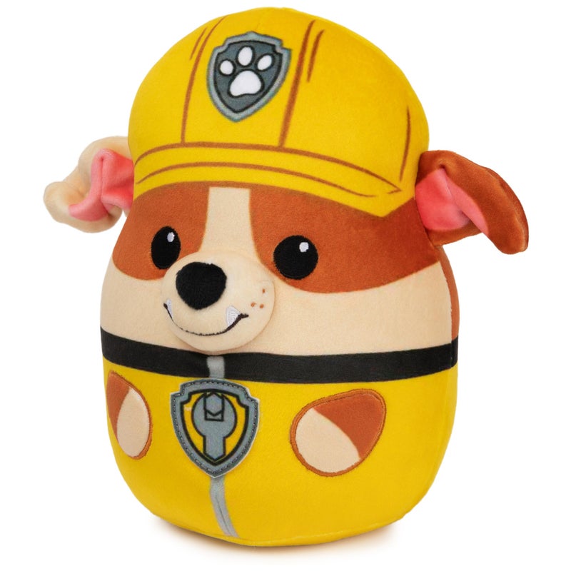 GUND PAW Patrol Rubble Squish Plush, Official Toy from The Hit Cartoon, Squishy Stuffed Animal for Ages 1 and Up, 8â€ - Image 3