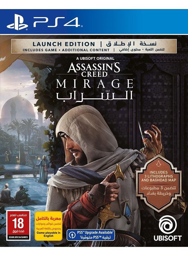 PS4 ASSASSINS CREED MIRAGE - playstation_4_ps4