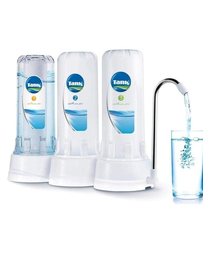 TANK Tank Power Water Filter 3 Stages, 1 Year Warranty  - Image 2