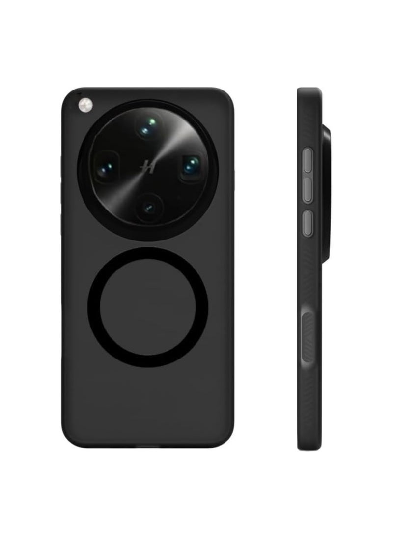 General - Compatible with Oppo Find X8 Ultra 5G Frosted Magnetic Wireless Case Fingerprint Resistant Shockproof Armoured Cover for Find X8 Ultra - Image 1