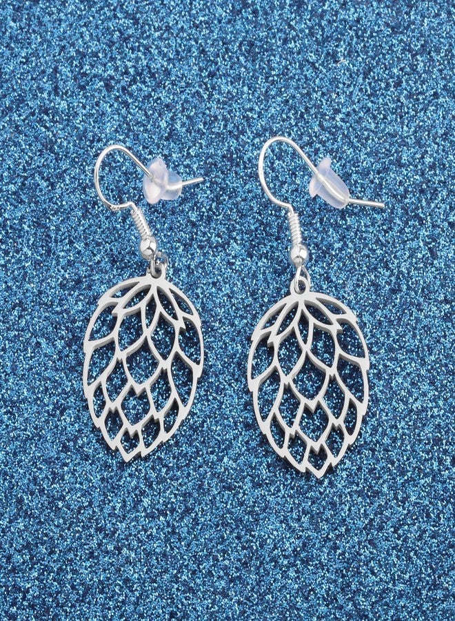 WUSUANED Hops Earrings Funny Beer Stud Earring Beer Lover Gifts Beers Drinker Jewelry Gifts for Best Friends - Image 2