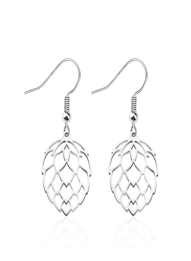 WUSUANED Hops Earrings Funny Beer Stud Earring Beer Lover Gifts Beers Drinker Jewelry Gifts for Best Friends - Image 1