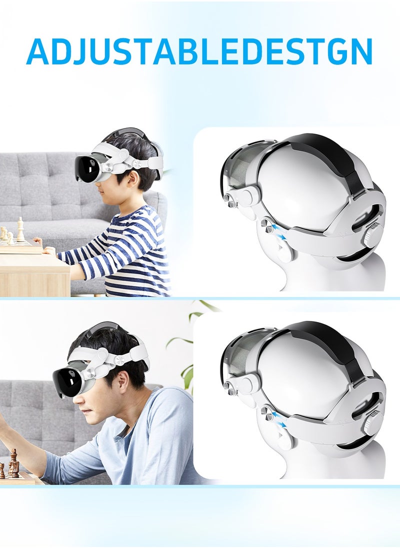 LEOKOR Head Strap for Apple Vision Pro,Comfort Vr Accessories,Professional Headset Accessories,Gravity Balance,Human Decompression for Enhanced Comfort Support and Gaming Immersion in VR  - Image 4