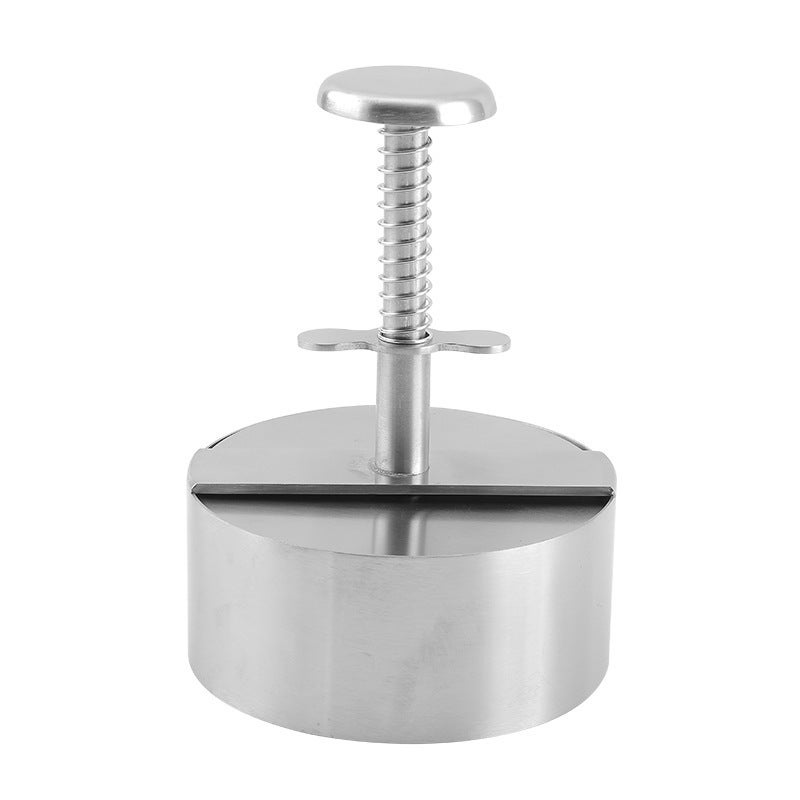 Meat Press Manual Hamburger Press 304 Stainless Steel Meat Press Mold Hamburger Meat Press Kitchen Tool - Image 1