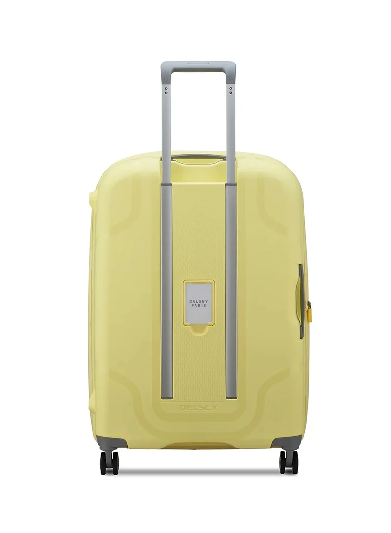 ديلسي _باريس Clavel 55cm 4 Double-Wheeled Luggage Trolley (Recycled Material) - Pale Yellow